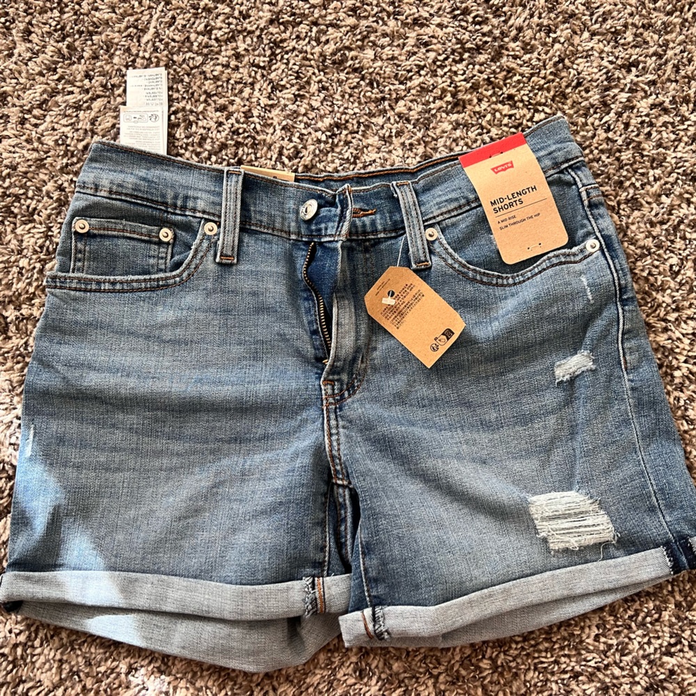 Levi's Women's Classic Blue Jean Shorts